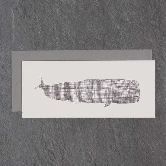 Clin d'oeil de carte de baleine