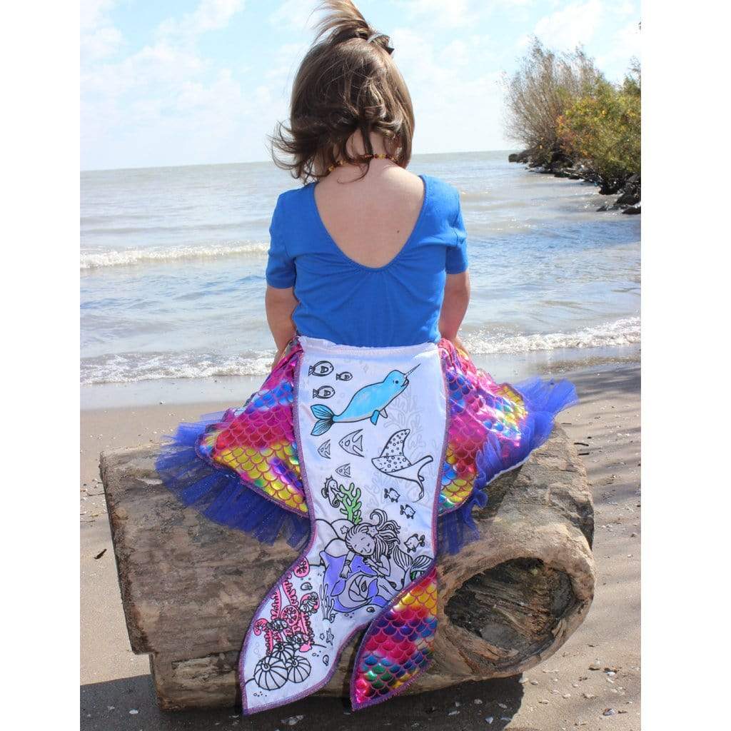 Colour-A-Skirt Mermaid Size 4-6