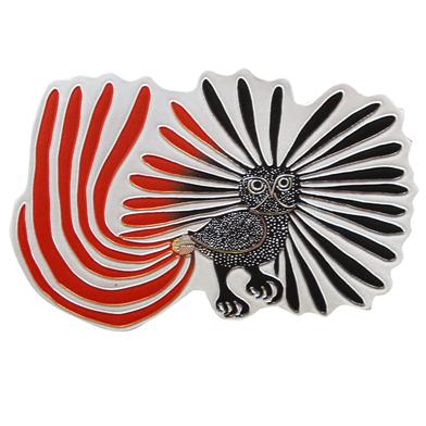 Kenojuak Ashevak Enchanted Owl Metallic Magnet