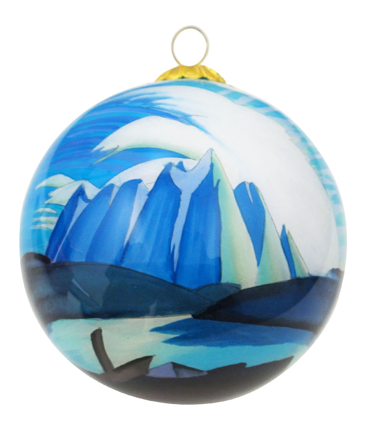 Ornament - Lake and Mountain