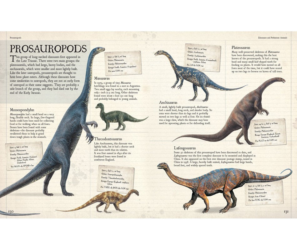 Encyclopédie des dinosaures et des animaux préhistoriques