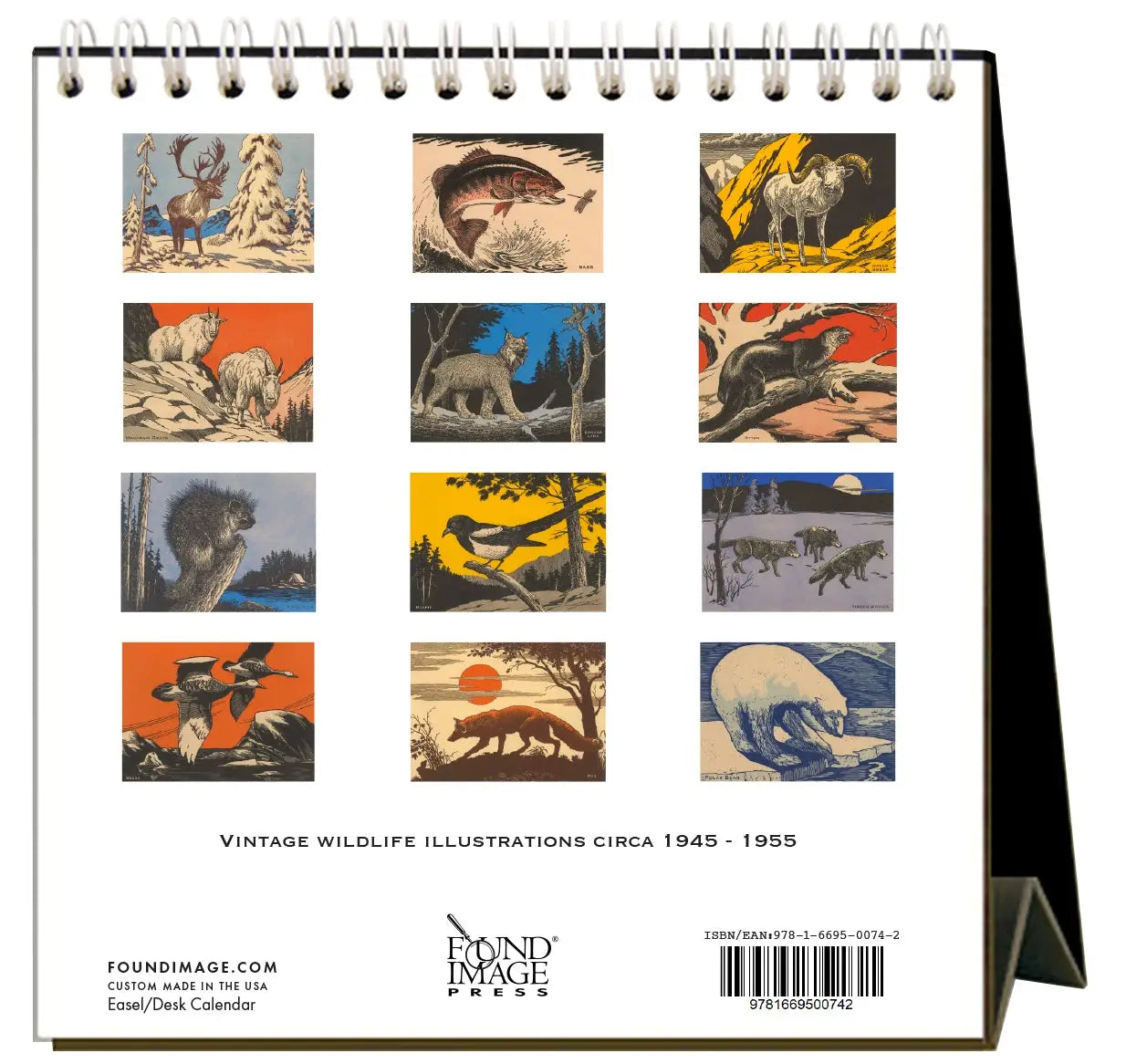 Wildlife 2023 Desk Calendar
