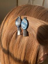 Lisa Hair Clips - Blue Shell