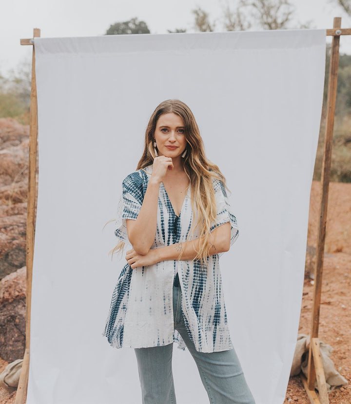 Plumeau Chandra Shibori 