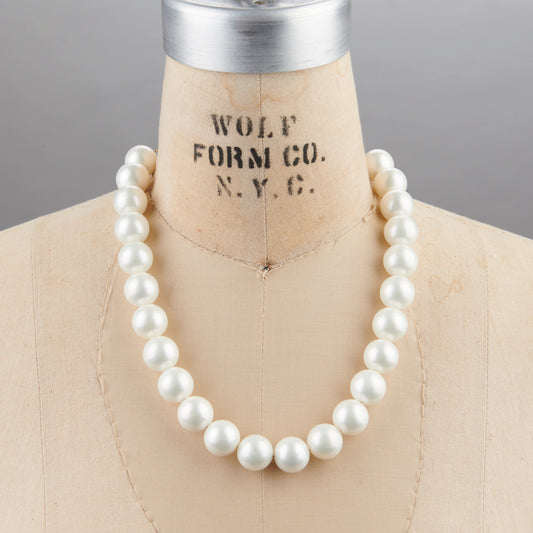 Abby Oval Pearl Combo Necklace