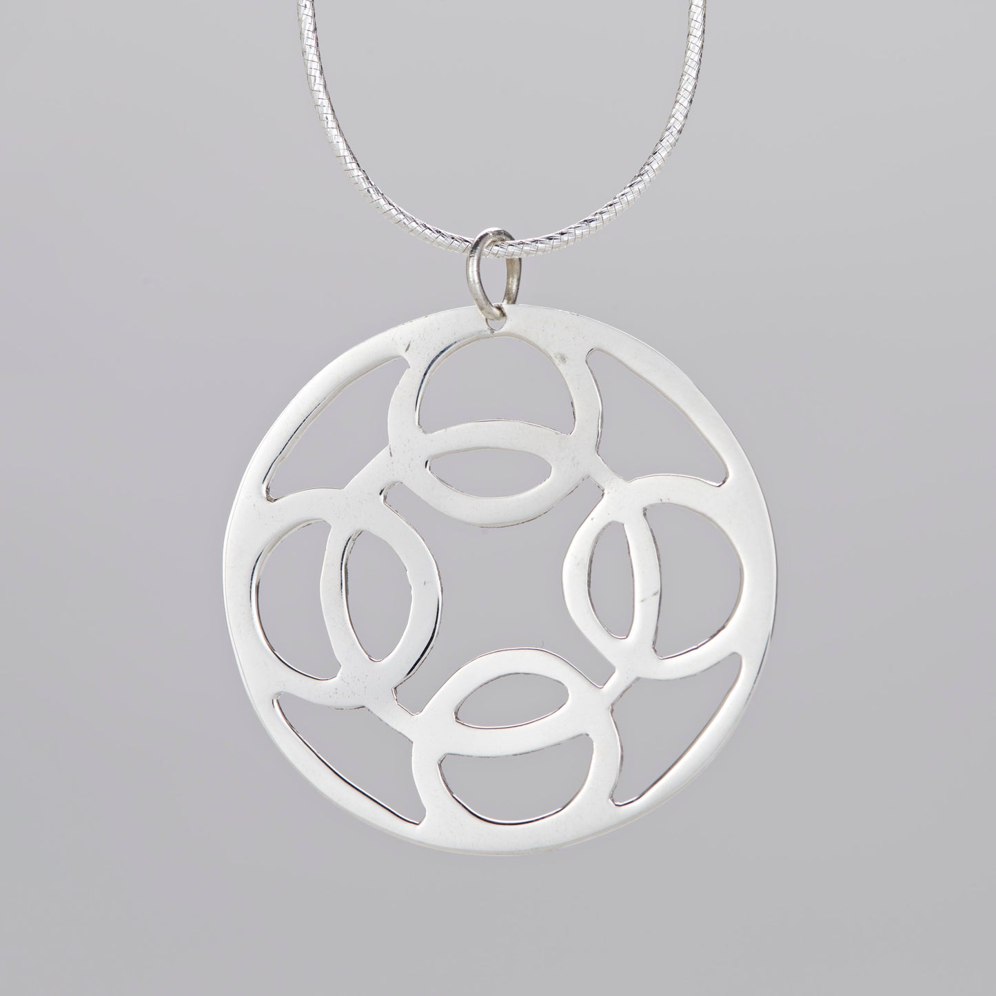 Sterling Silver Trade Silver Classic Pendant