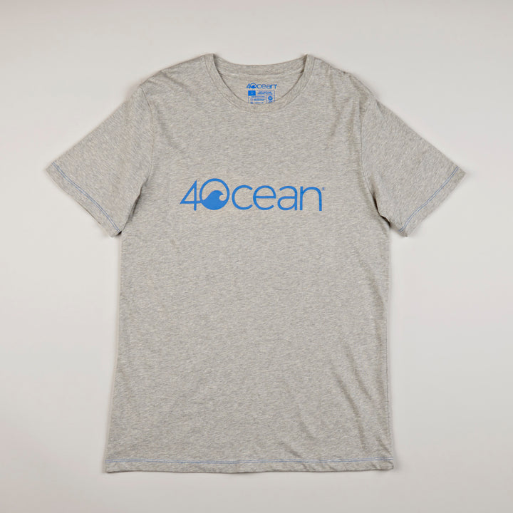 4ocean Logo T-Shirt - Grey