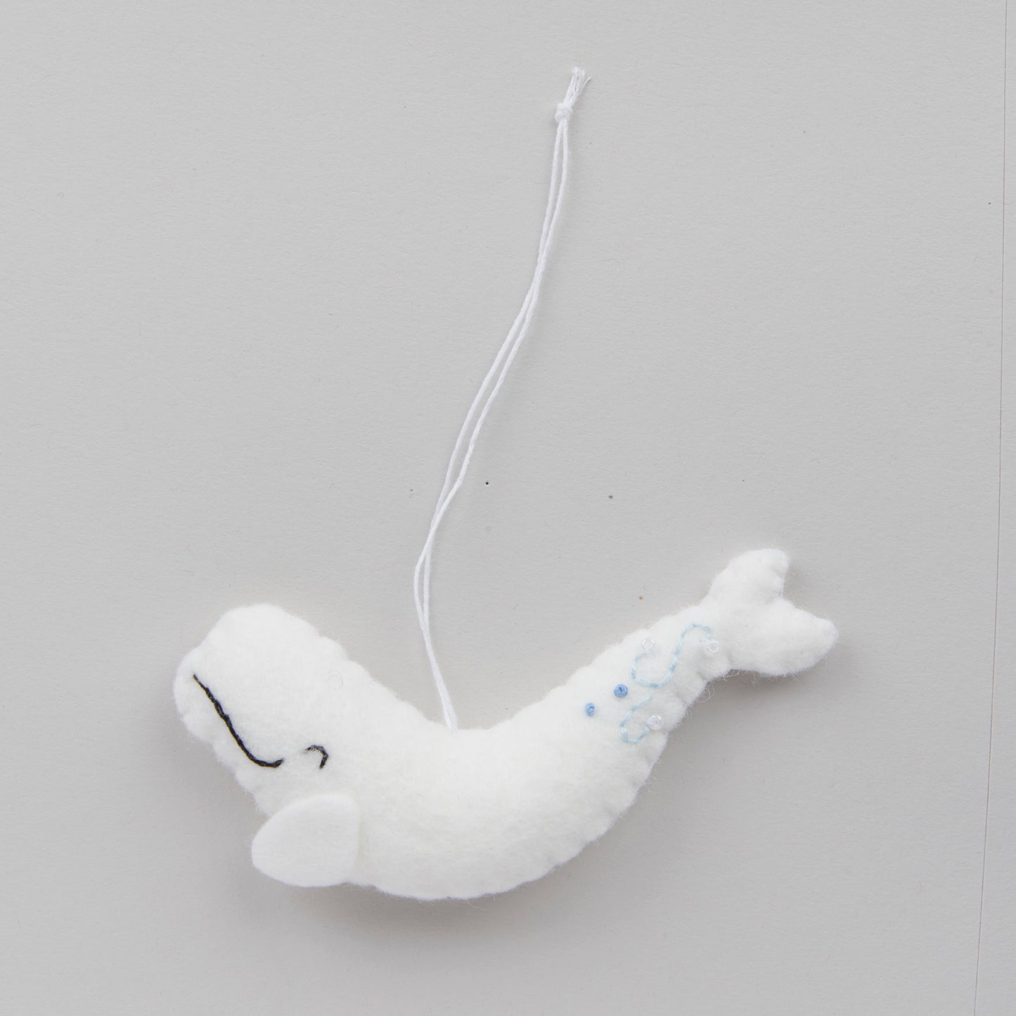 Beluga Whale Ornament