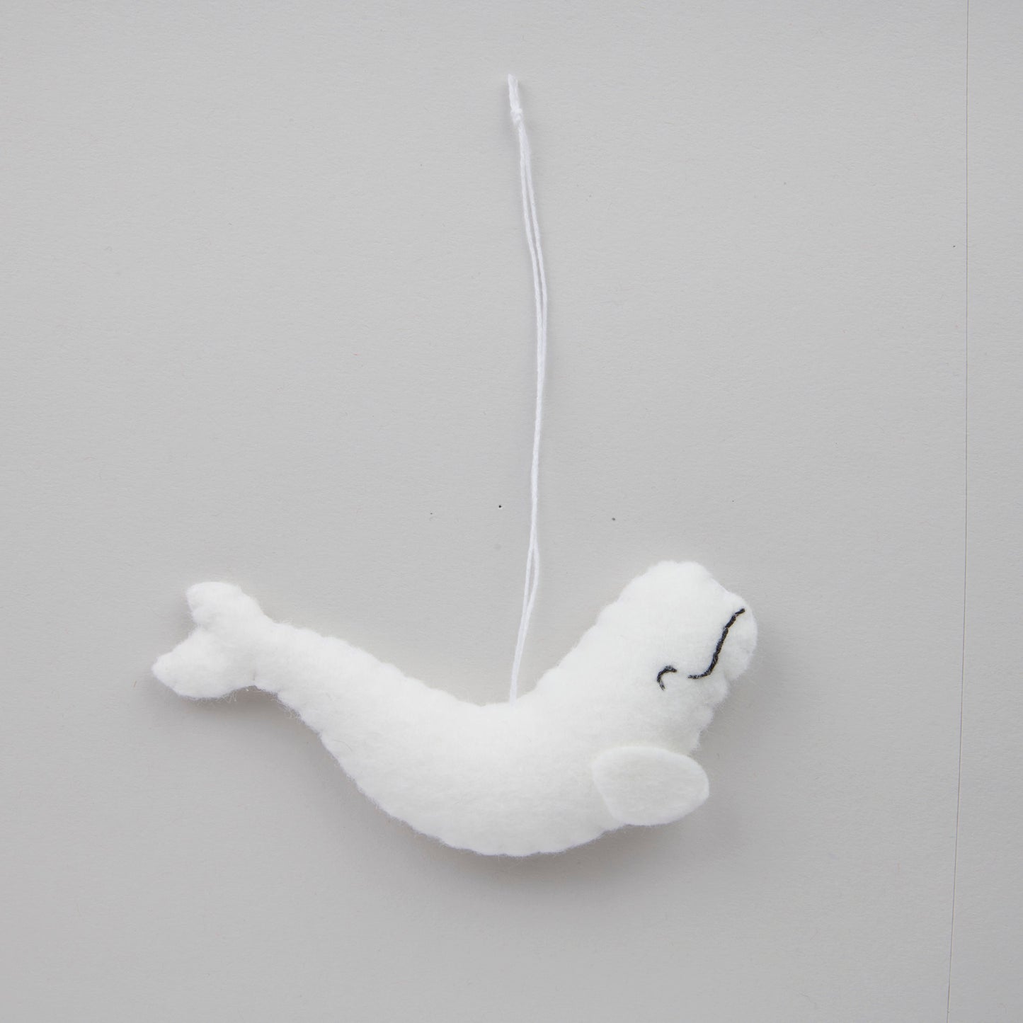 Beluga Whale Ornament