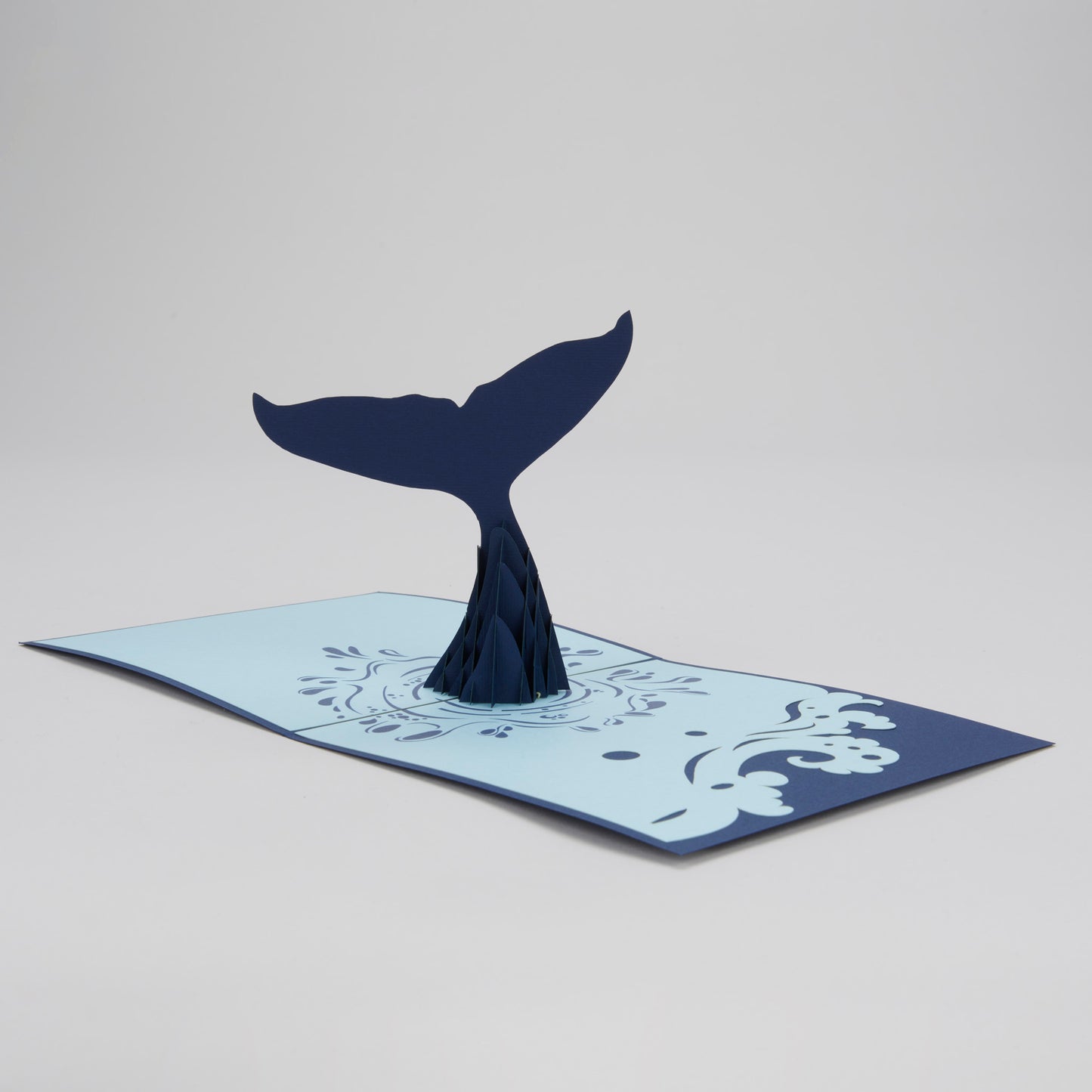 Carte - Queue de baleine pop-up
