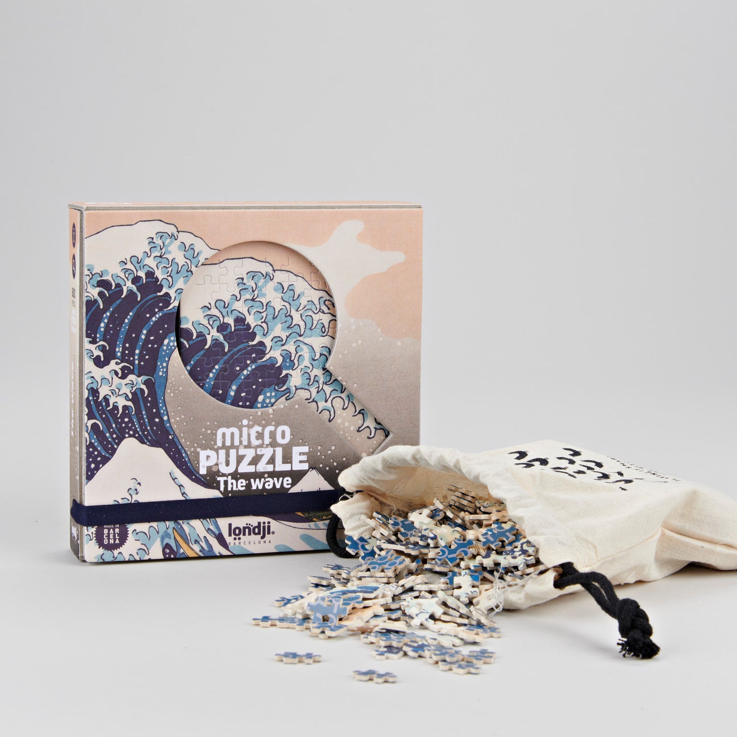 Micropuzzle - La Vague Hokusai 600pc