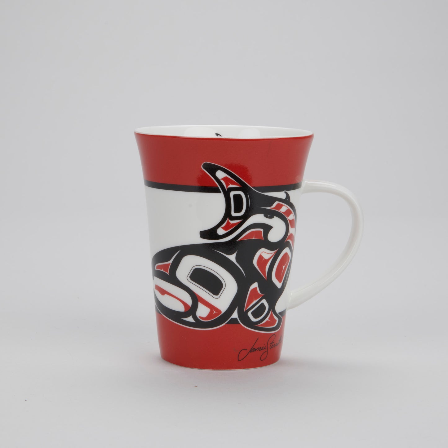 Salmon Porcelain Mug
