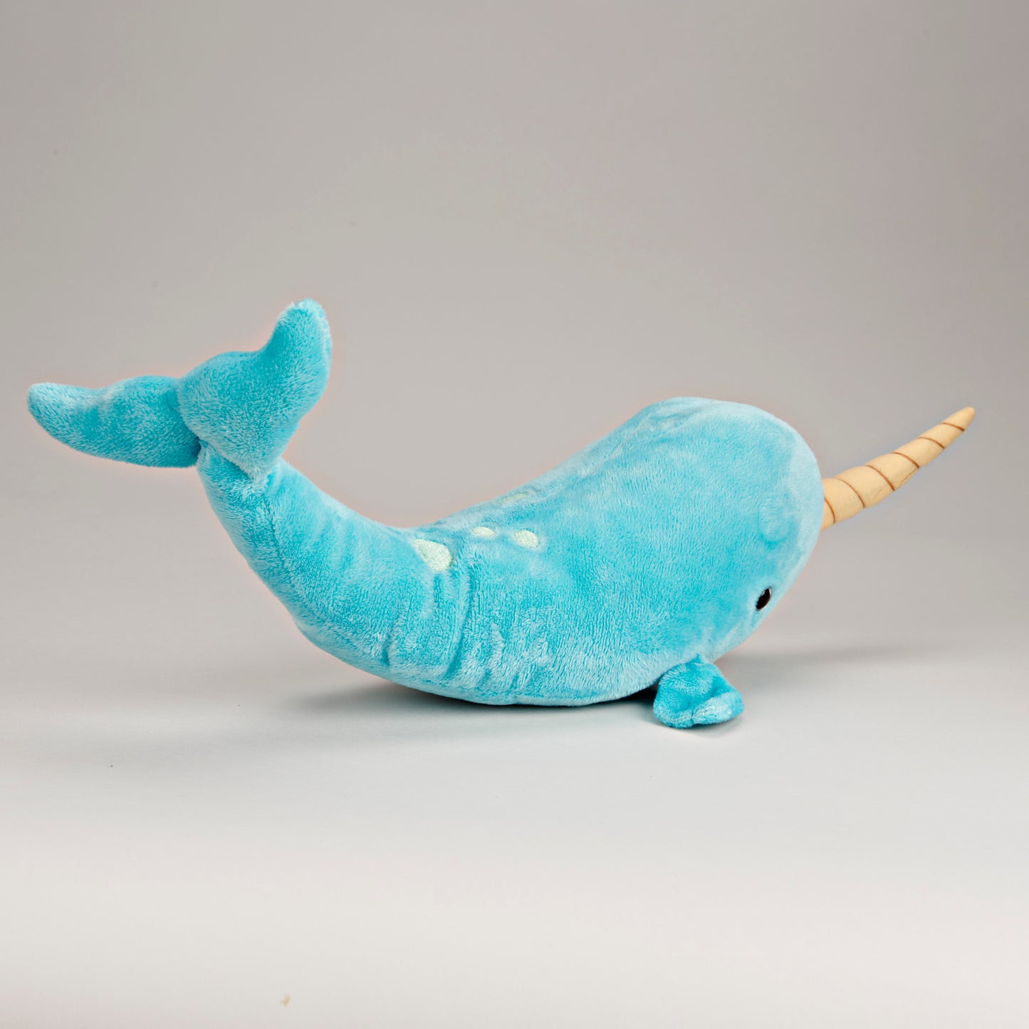 Peluche - Spike Narwhal Turquoise, Medium