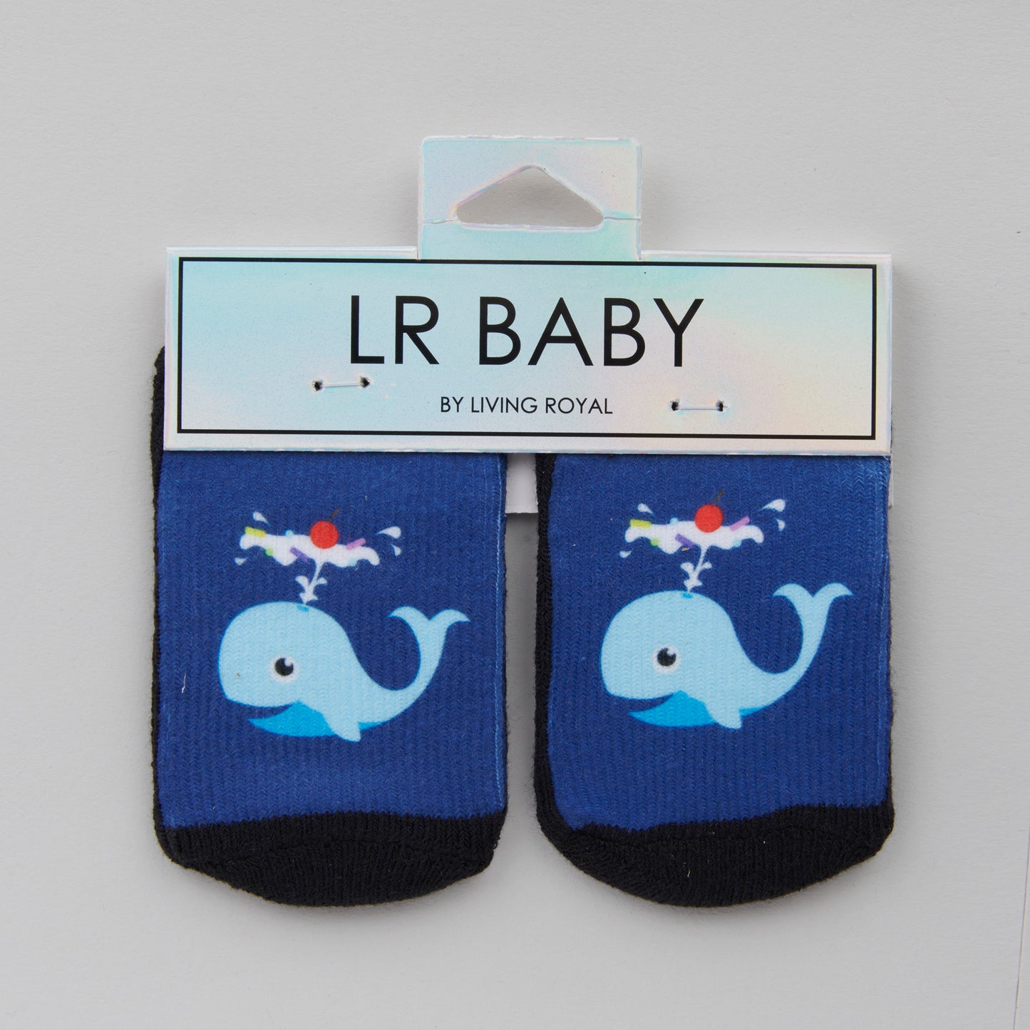 Sundae Whale Baby Socks