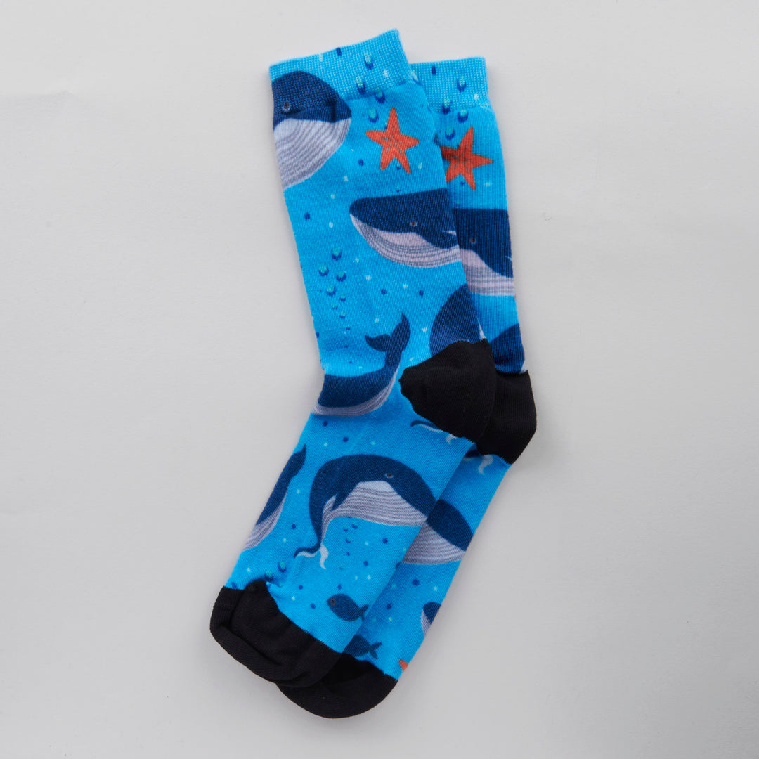 Tribe Crew Socks - Whale