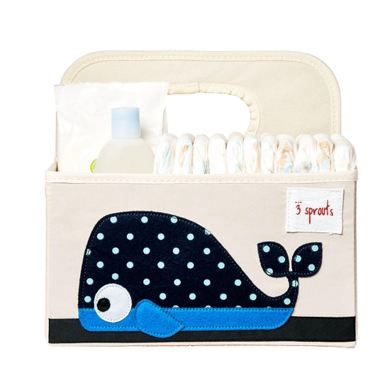 Whale Diaper Caddy