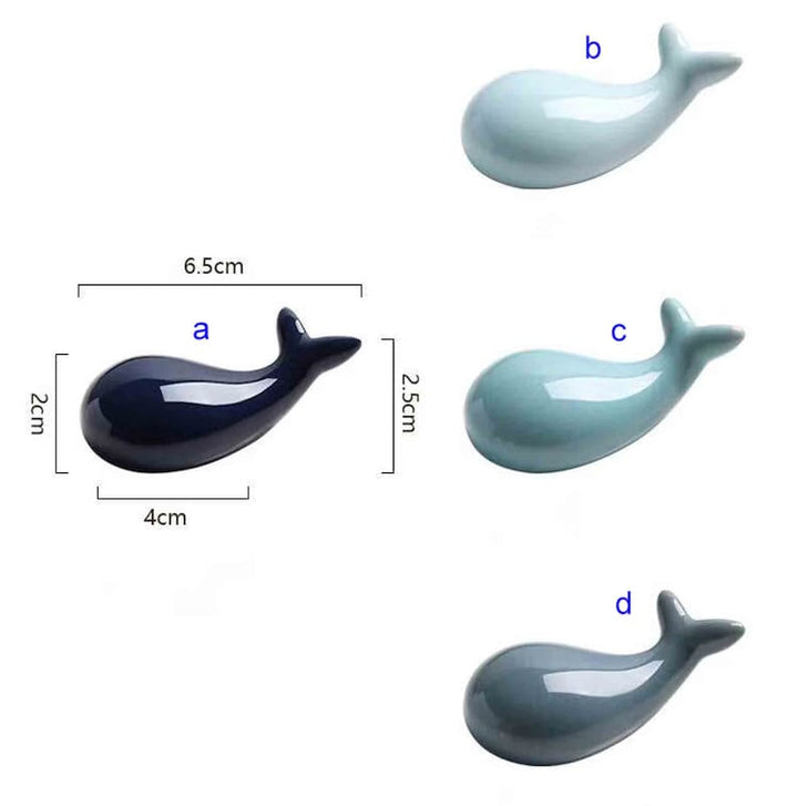 Whale Spoon Rest (4pc set)