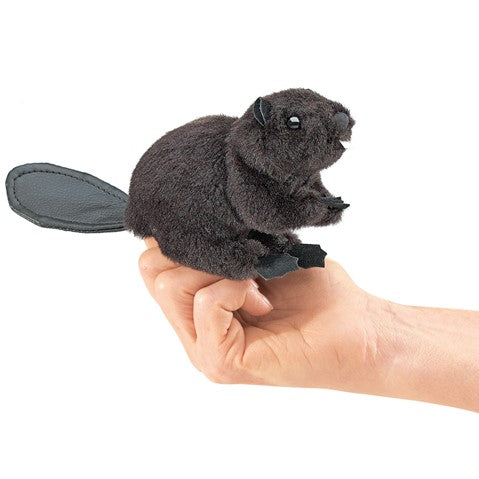 Peluche, Marionnette à Doigts - Castor