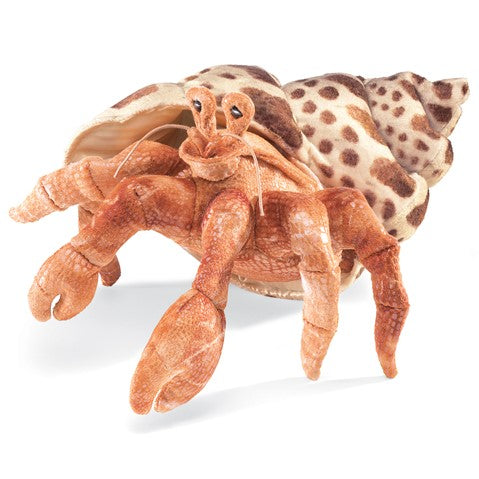 Plush, Puppet - Hermit Crab