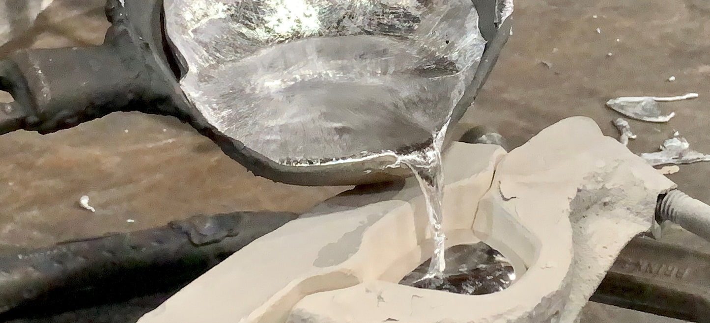 Sperm Whale Sculpture in Aluminum