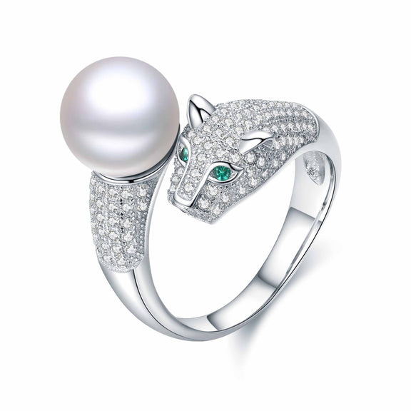 Panther Pearl Ring
