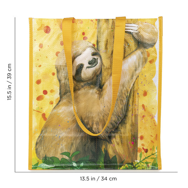 Sloth Water Colour Eco Tote